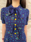 Completo blu e giallo