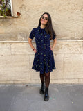 Completo blu e giallo