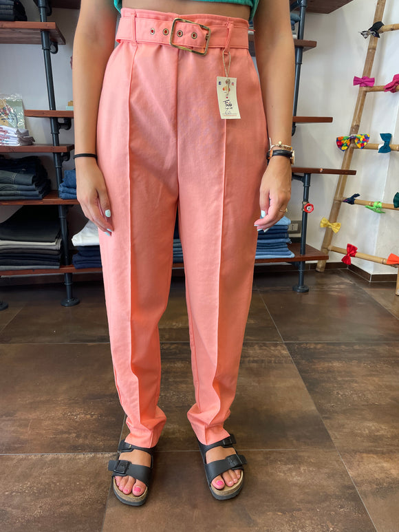 Pantalone Benetton salmone