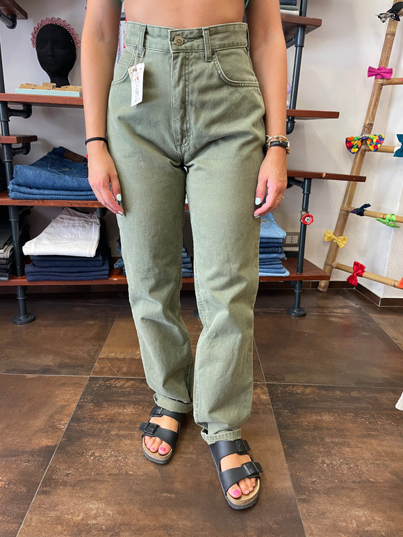 Jeans Lee verde militare
