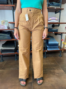 Pantaloni cargo caramello