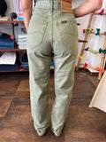 Jeans Lee verde militare