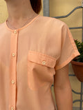 Blusa rosa antico