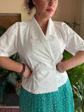Camicia bianca doppio petto