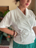Camicia bianca doppio petto