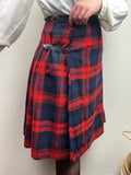 Kilt Rosso e Blu