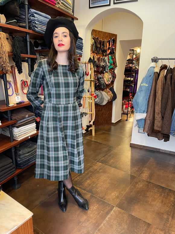 Abito 2025 tartan donna