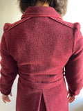 Cappotto bordeaux
