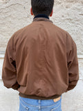 Bomber cotone marrone