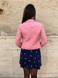 Completo blu e rosa