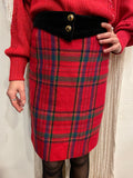 Gonna e tubino tartan