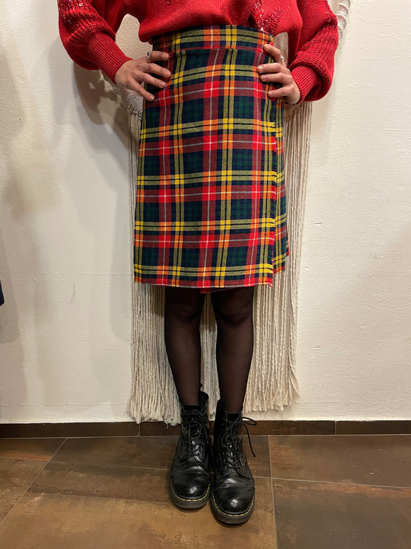 Mini kilt tartan