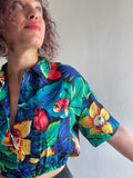 Crop hawaiano colorato