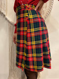 Mini kilt tartan