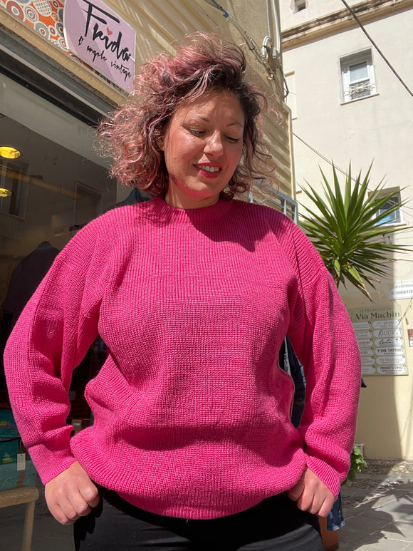 Maglione rosa