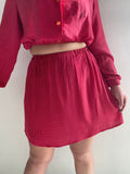Completino rosso a pois