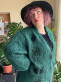 Cardigan verde Bottiglia