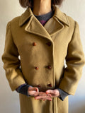 Cappotto doppio petto beige