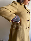 Cappotto doppio petto beige