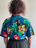 Crop hawaiano colorato
