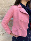 Completo blu e rosa
