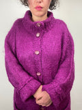 Cardigan Fucsia