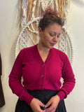 Cardigan magenta