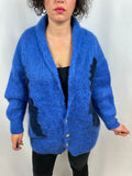 Cardigan Blu elettrico