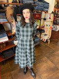 Abito tartan grigio