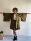 Kimono giapponese verde