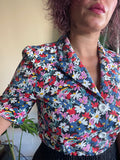 Camicia sartoriale floreale