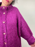 Cardigan Fucsia